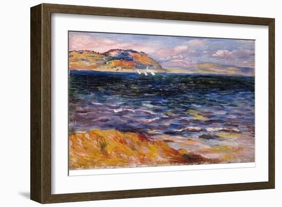 Bordighera, C. 1888-Pierre-Auguste Renoir-Framed Giclee Print