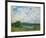 Bords de la Seine-Alfred Sisley-Framed Art Print