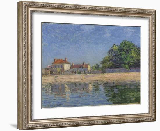 Bords Du Loing, Saint-Mammes, 1885-Alfred Sisley-Framed Giclee Print