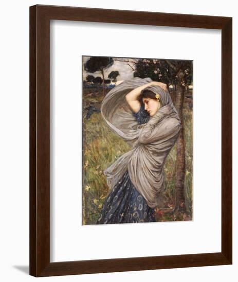 Boreas, 1903-John William Waterhouse-Framed Premium Giclee Print