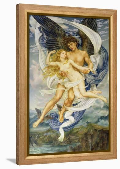 Boreas and Oreithyia, 1896-Evelyn De Morgan-Framed Premier Image Canvas