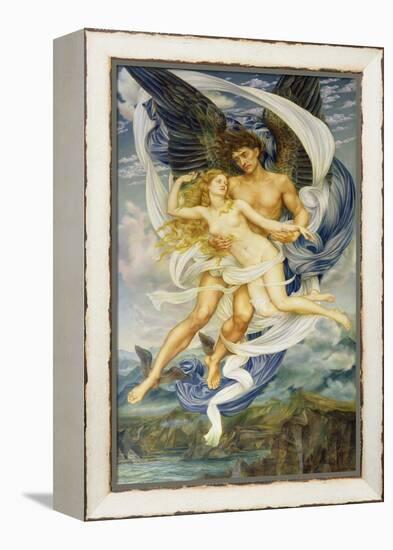 Boreas and Oreithyia, 1896-Evelyn De Morgan-Framed Premier Image Canvas