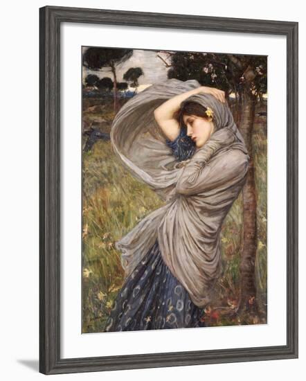 Boreas-John William Waterhouse-Framed Giclee Print