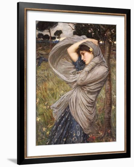 Boreas-John William Waterhouse-Framed Giclee Print