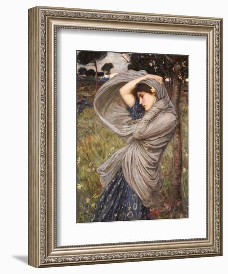 Boreas-John William Waterhouse-Framed Premium Giclee Print