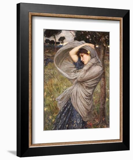 Boreas-John William Waterhouse-Framed Premium Giclee Print