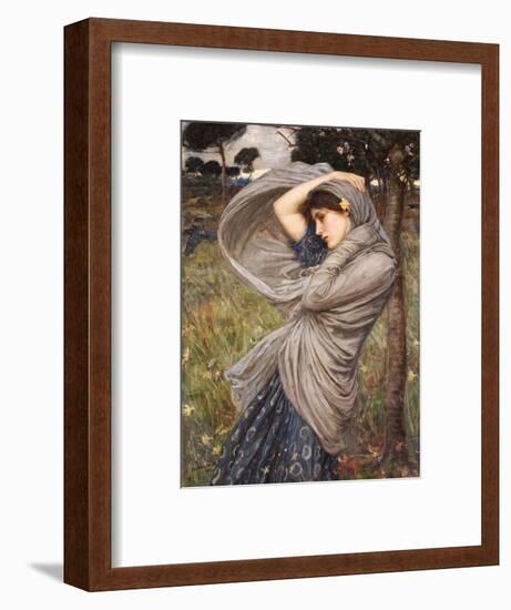 Boreas-John William Waterhouse-Framed Premium Giclee Print