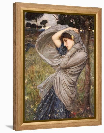 Boreas-John William Waterhouse-Framed Premier Image Canvas