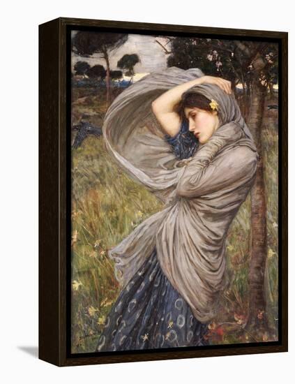 Boreas-John William Waterhouse-Framed Premier Image Canvas