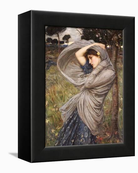 Boreas-John William Waterhouse-Framed Premier Image Canvas