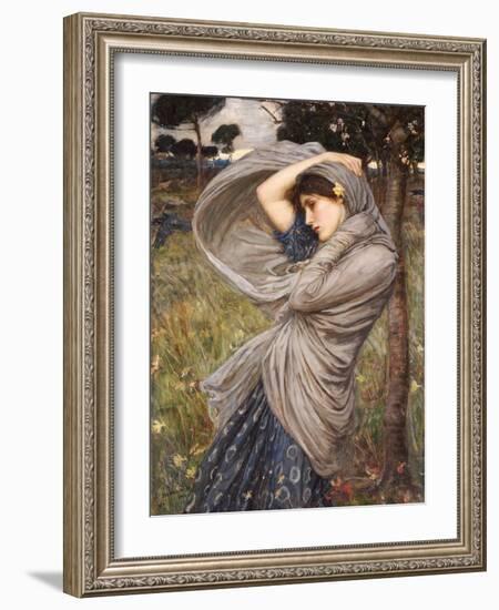 Boreas-John William Waterhouse-Framed Giclee Print