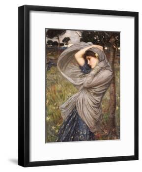 Boreas-John William Waterhouse-Framed Giclee Print