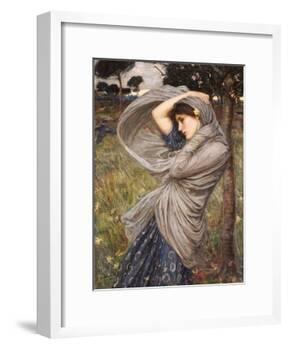 Boreas-John William Waterhouse-Framed Giclee Print