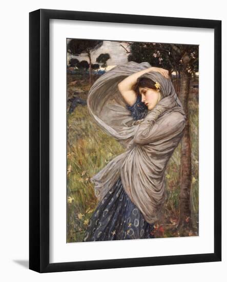 Boreas-John William Waterhouse-Framed Giclee Print