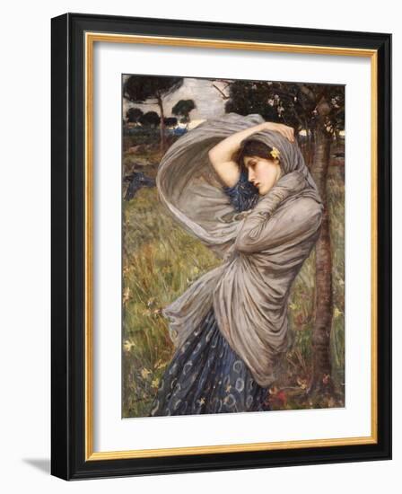 Boreas-John William Waterhouse-Framed Giclee Print