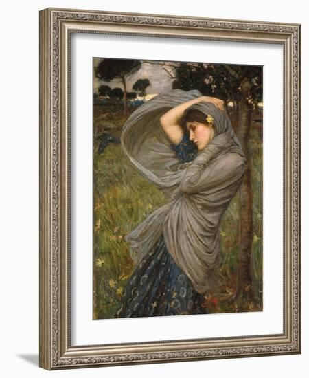 Boreas-John William Waterhouse-Framed Giclee Print