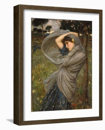 Boreas-John William Waterhouse-Framed Giclee Print