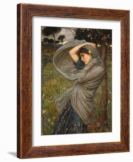 Boreas-John William Waterhouse-Framed Giclee Print