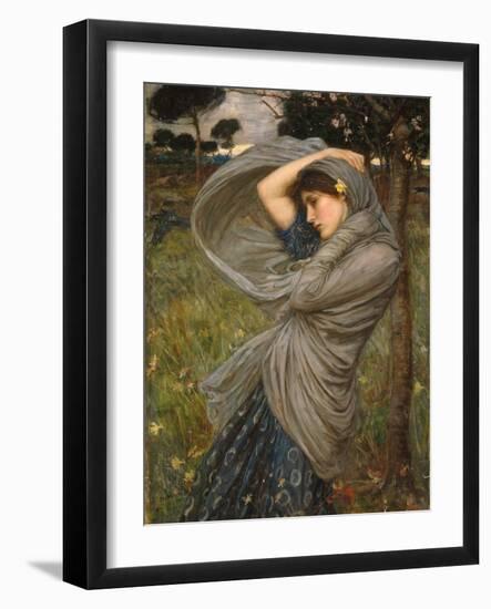 Boreas-John William Waterhouse-Framed Giclee Print