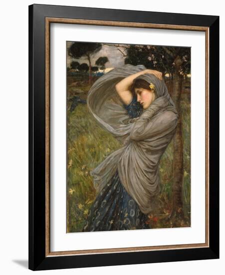 Boreas-John William Waterhouse-Framed Giclee Print