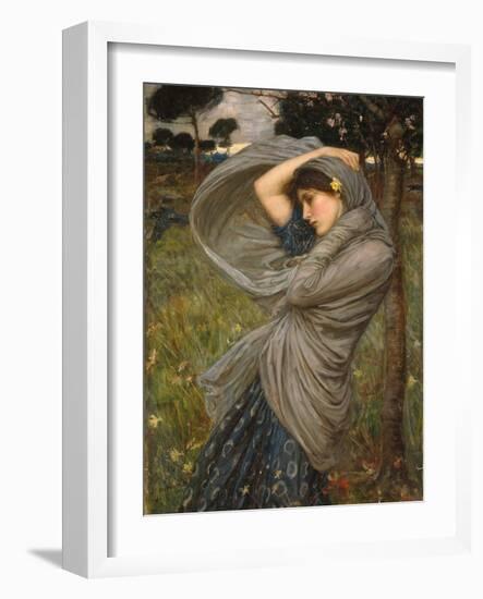 Boreas-John William Waterhouse-Framed Giclee Print