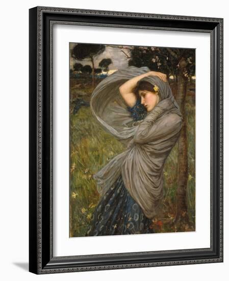 Boreas-John William Waterhouse-Framed Giclee Print