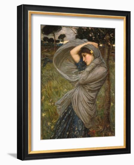 Boreas-John William Waterhouse-Framed Giclee Print