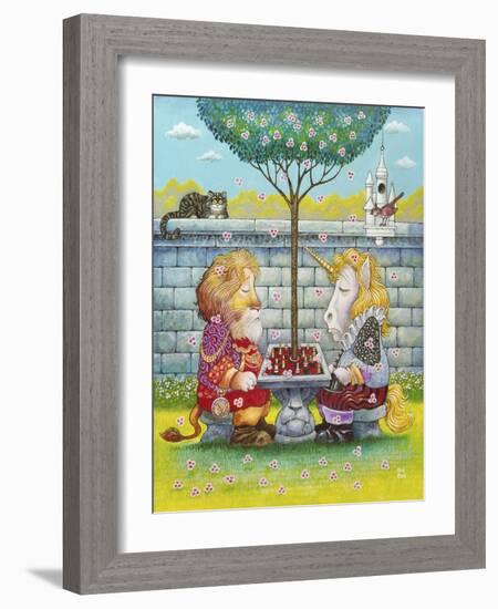 Bored Same-Bill Bell-Framed Giclee Print