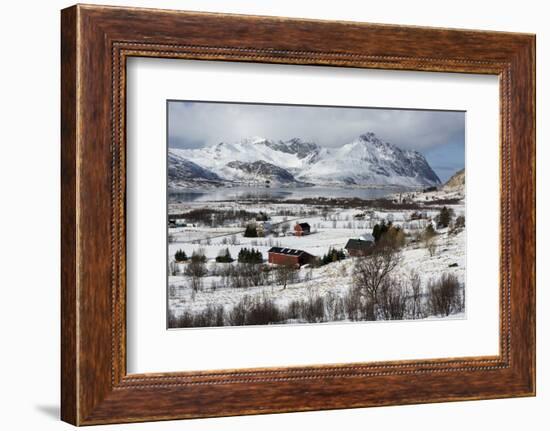 Borg, Lofoten Islands, Arctic, Norway, Scandinavia-Sergio Pitamitz-Framed Photographic Print