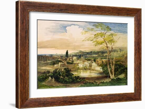 Borghese Gardens in Rome-Samuel Palmer-Framed Giclee Print