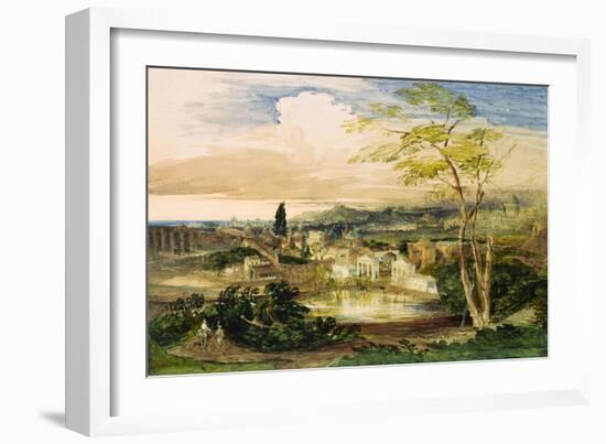 Borghese Gardens in Rome-Samuel Palmer-Framed Giclee Print