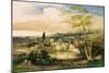 Borghese Gardens in Rome-Samuel Palmer-Mounted Giclee Print