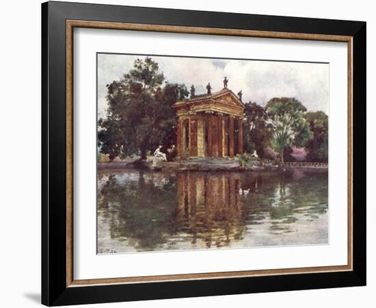 Borghese Villa Gardens-Alberto Pisa-Framed Photographic Print