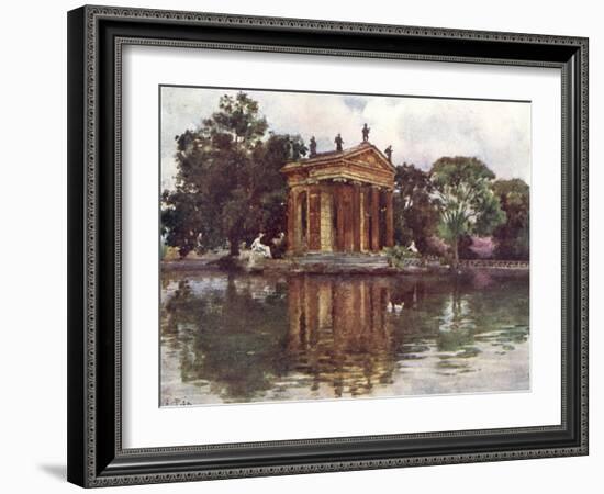 Borghese Villa Gardens-Alberto Pisa-Framed Photographic Print