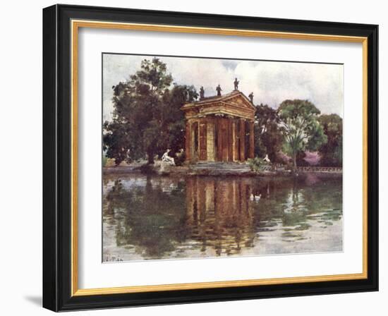 Borghese Villa Gardens-Alberto Pisa-Framed Photographic Print