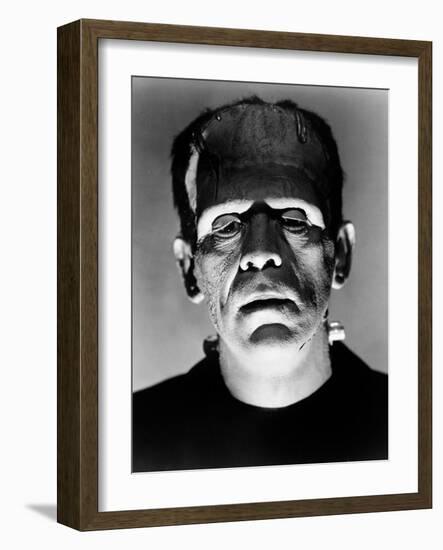 Boris Karloff "Frankenstein Lives Again!" 1935 "Bride of Frankenstein" Directed by James Whale-null-Framed Photographic Print