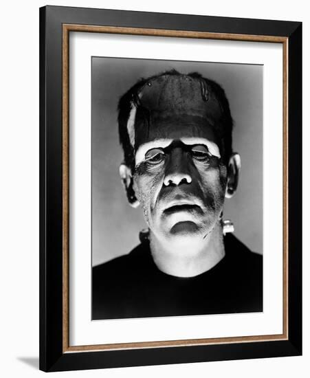 Boris Karloff "Frankenstein Lives Again!" 1935 "Bride of Frankenstein" Directed by James Whale-null-Framed Photographic Print