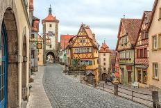 Rothenburg Ob Der Tauber, Famous Historical Old Town, Germany, Europe-Boris Stroujko-Photographic Print