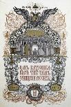 Theatre Programme of the Imperial Bolshoi Theatre, 1912-Boris Zvorykin-Framed Premier Image Canvas