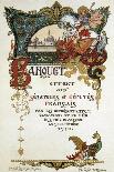 Menu of a Banquet in Honour of the Delegation of the French Parliament, 1910-Boris Zvorykin-Framed Giclee Print