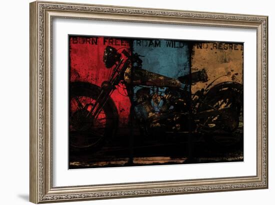 Born Free Multi-Eric Yang-Framed Art Print