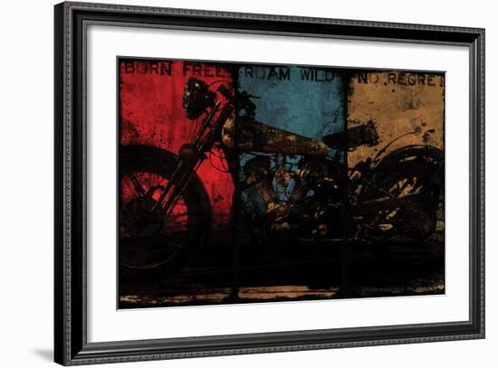 Born Free Multi-Eric Yang-Framed Art Print