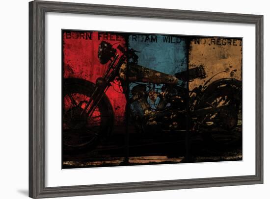 Born Free Multi-Eric Yang-Framed Art Print