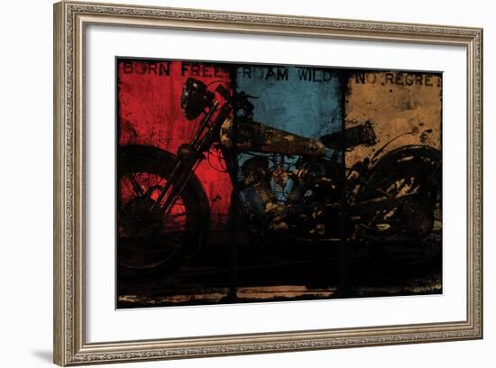 Born Free Multi-Eric Yang-Framed Art Print