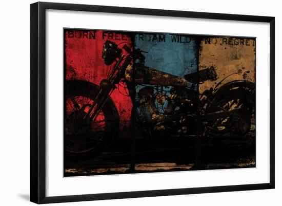 Born Free Multi-Eric Yang-Framed Art Print