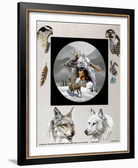 Born Hunters-Gary Ampel-Framed Art Print