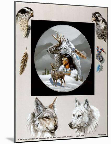 Born Hunters-Gary Ampel-Mounted Art Print