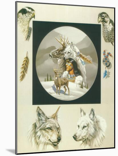 Born Hunters-unknown Ampel-Mounted Art Print