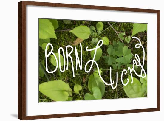 Born Lucky-Kimberly Glover-Framed Giclee Print