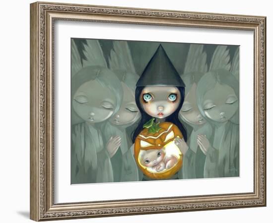 Born of a Pumpkin-Jasmine Becket-Griffith-Framed Art Print